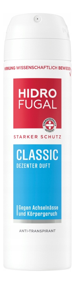 Classic antyperspirant spray