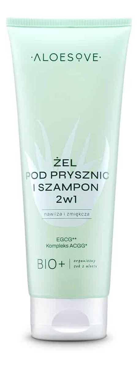 Żel pod prysznic i szampon 2w1