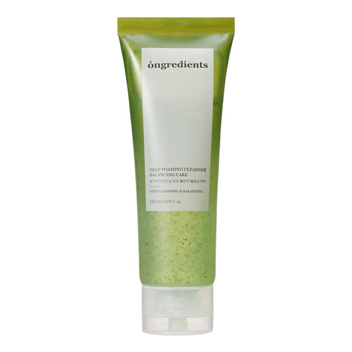 Ongredients Deep foaming cleanser oczyszczająca pianka do twarzy 120ml