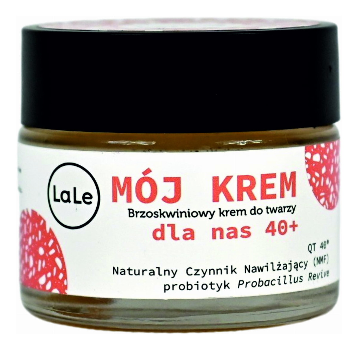 Brzoskwiniowy krem do twarzy Mój krem 40+