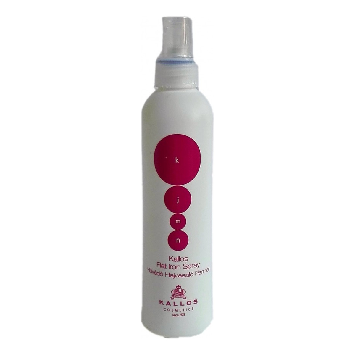 Kallos KJMN spray ochronny do ochrony włosów przed wysoką temperaturą 200ml