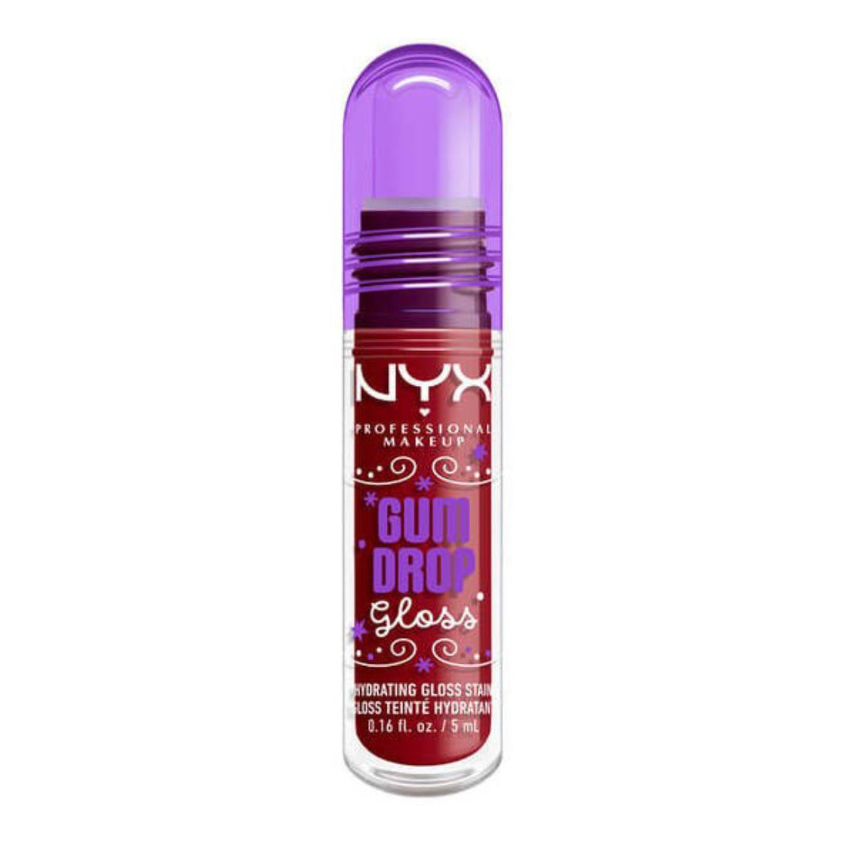 NYX Professional MakeUp Gum Drop Nawilżający błyszczyk do ust 5ml