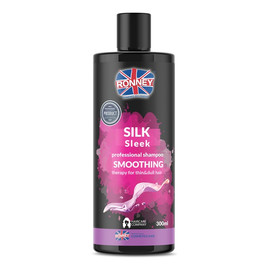 Silk sleek professional shampoo smoothing wygładzający szampon do włosów cienkich i matowych