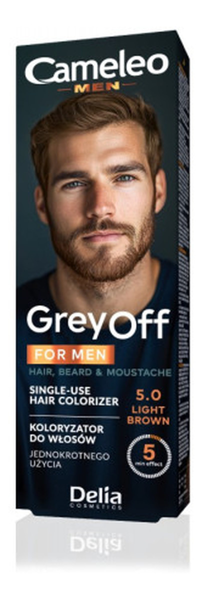 Men Krem koloryzujący do włosów brody i wąsów