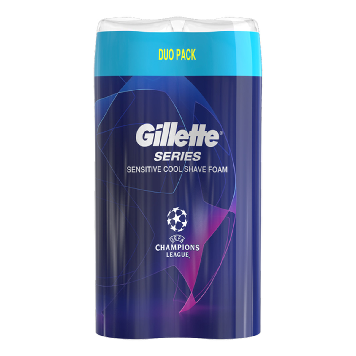 Gillette Series Sensitive Cool Pianka do golenia 2x250 ml 500ml