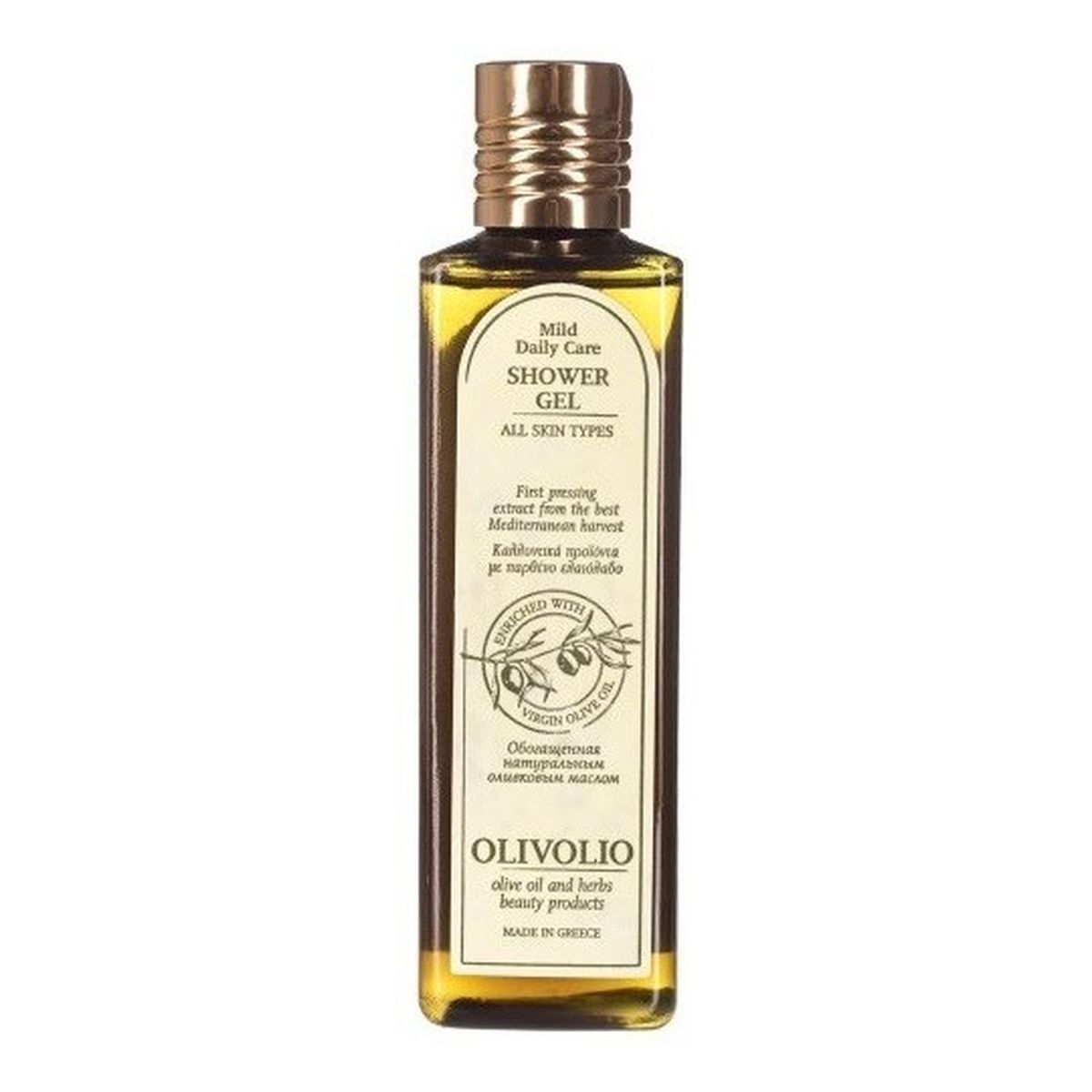 Olivolio Shower Gel Żel pod prysznic z organiczna oliwą z oliwek i proteinami 250ml