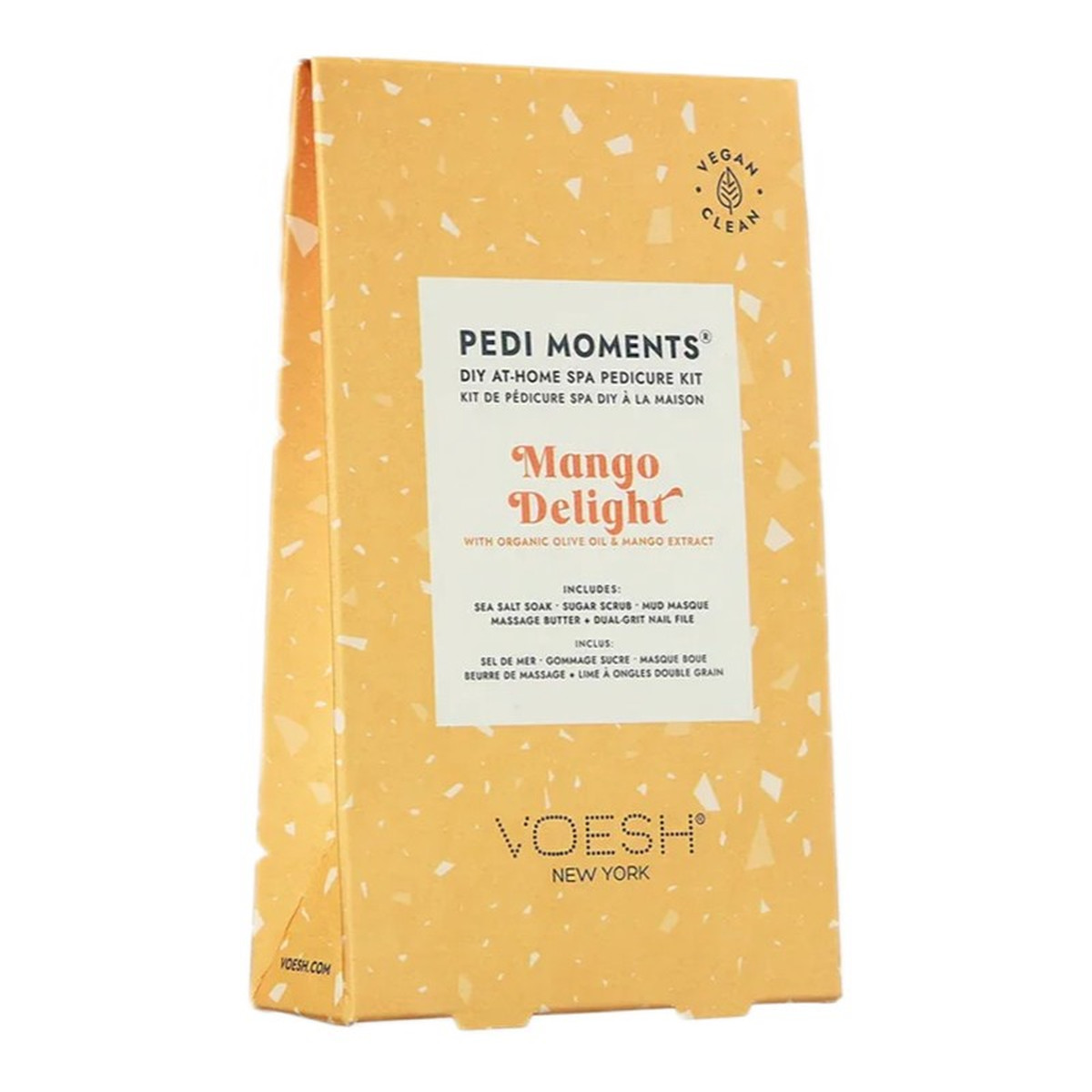 Voesh Pedi Moments Zestaw do 4-etapowego pedicure mango delight
