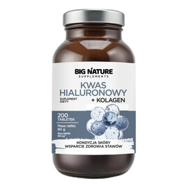 Kwas hialuronowy + kolagen suplement diety 200 tabletek