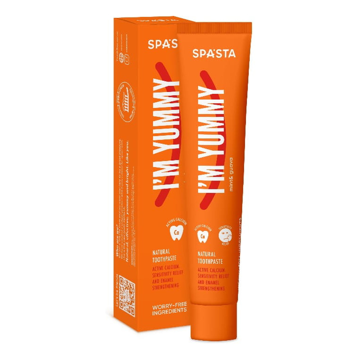 Spasta I’M YUMMY Naturalna pasta do zębów bez fluoru 90ml