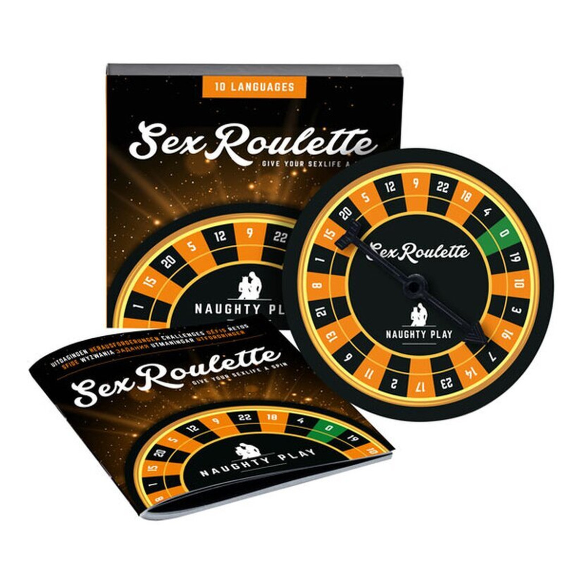 Tease & Please Sex roulette naughty play wielojęzyczna gra erotyczna
