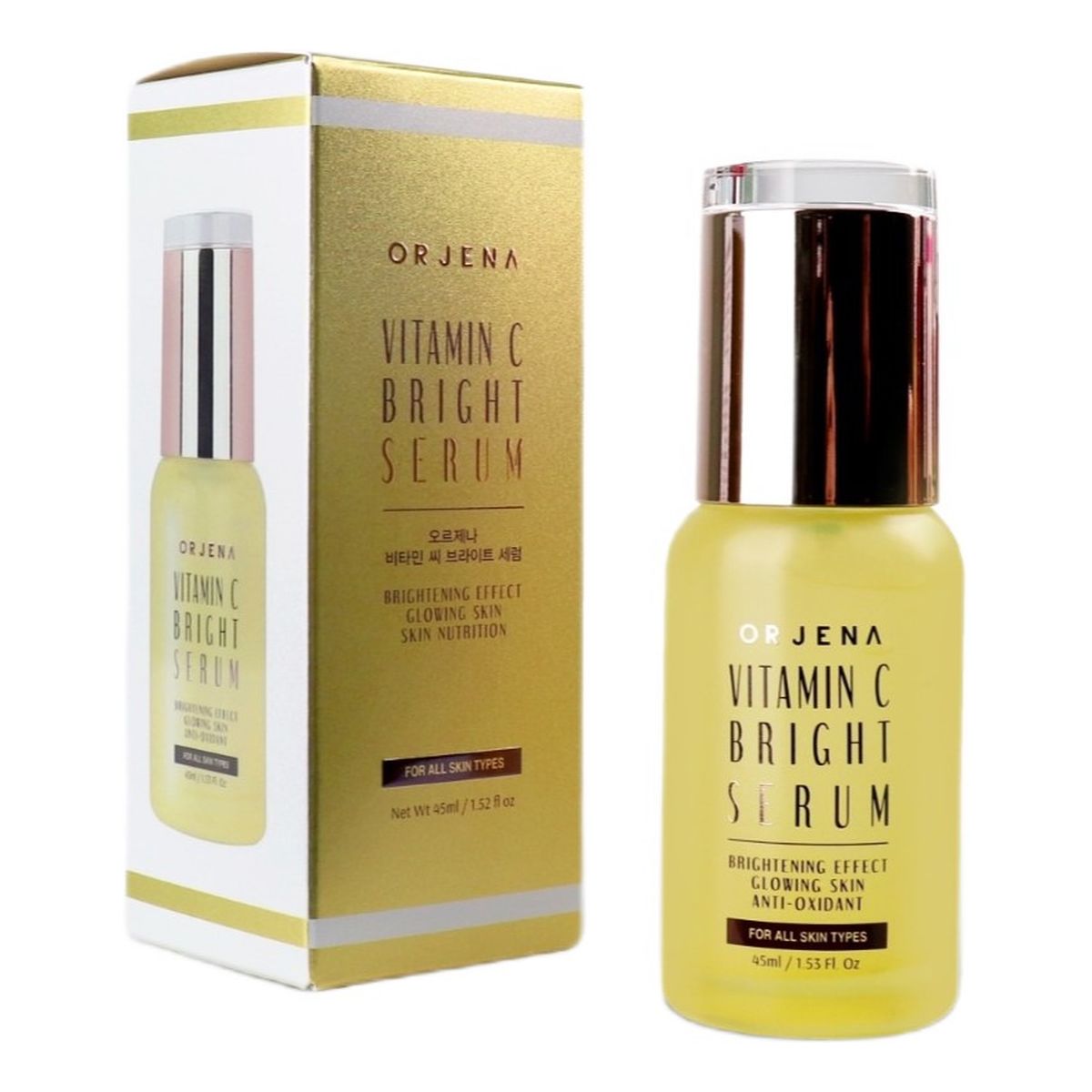 Orjena Vitamin c bright serum rozświetlające serum do twarzy z witaminą c 45ml
