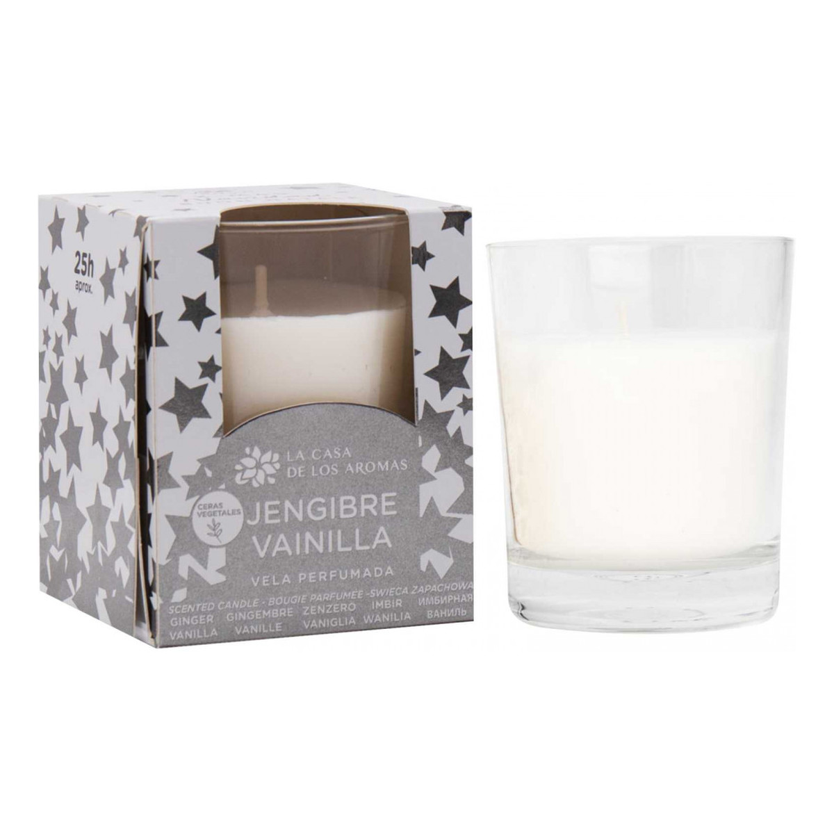 La Casa De Los Aromas X-Mas Świeca zapachowa Imbir-Wanilia 120g