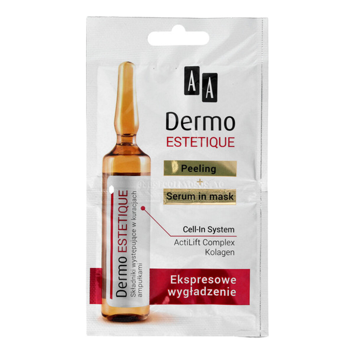 AA Dermo Estetique Maseczka na twarz 2-etapowa Ekspresowe Wygładzenie 10ml