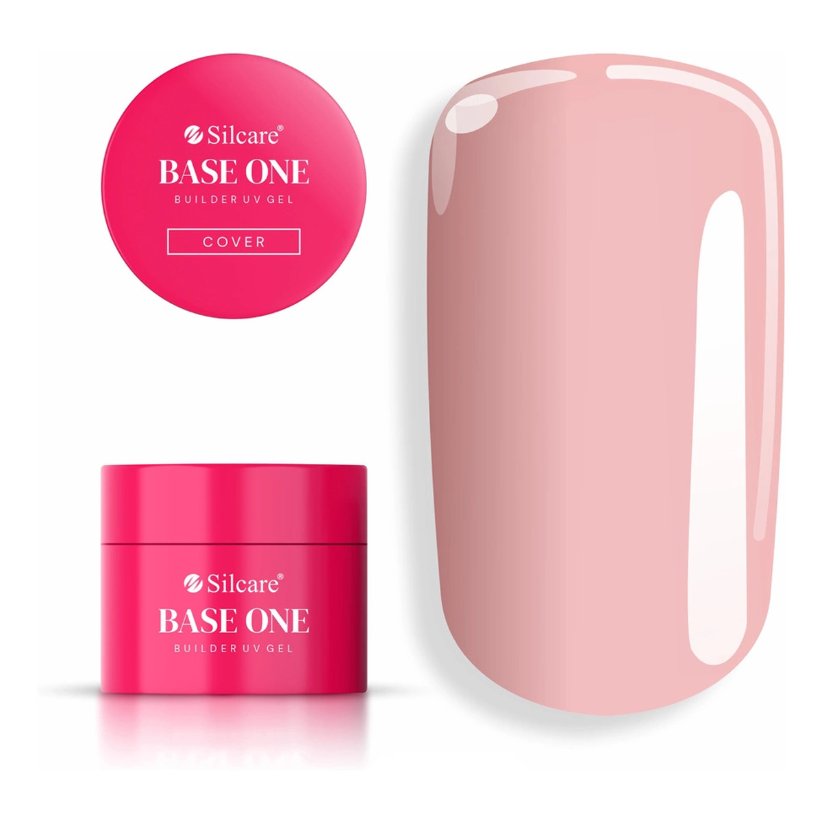 Silcare Base One Gel Żel budujący do paznokci One Cover 50g