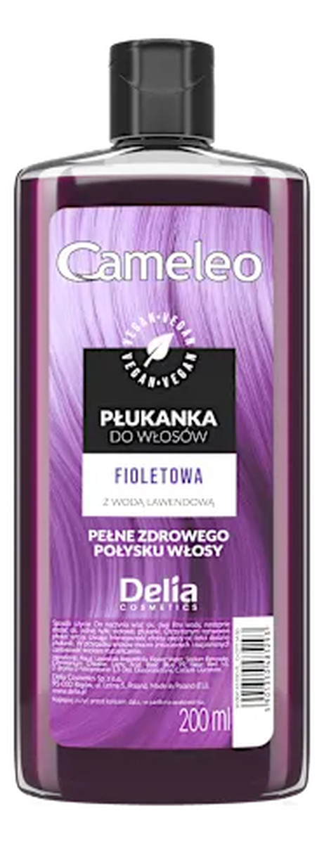 Fioletowa Płukanka Do Włosów