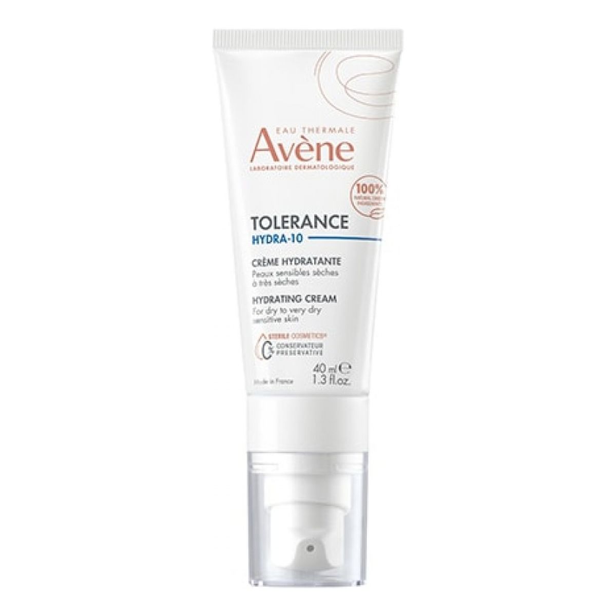 Avene Tolerance Hydra-10 Hydrating Cream Krem nawilżający 40ml