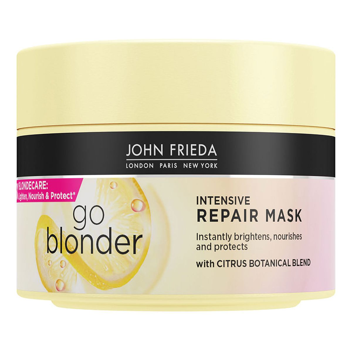 John Frieda Sheer Blonde Go Blonder intensive repair mask intensywnie regenerująca maska do włosów blond 250ml