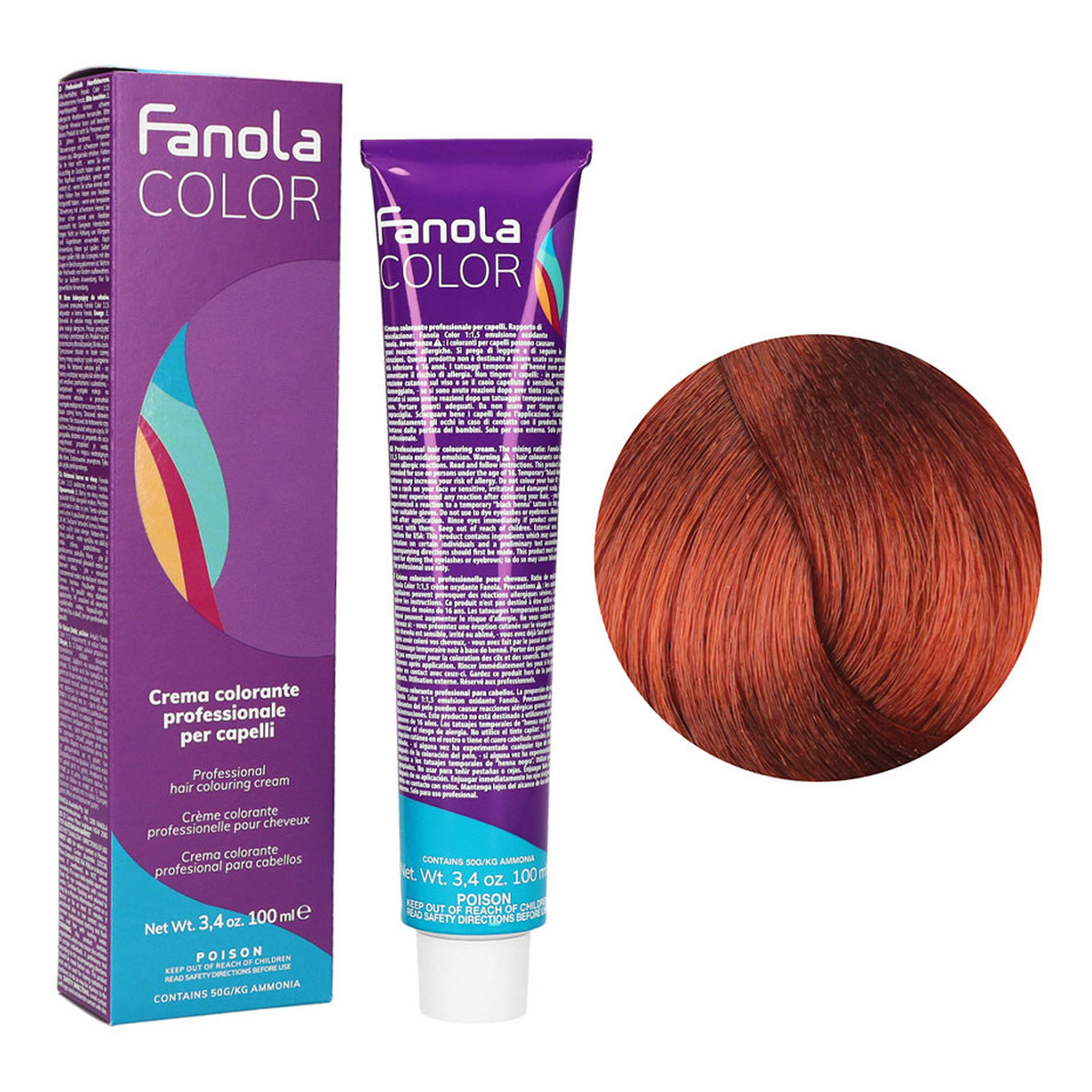 Fanola Color Krem koloryzujący Farba do włosów 100ml