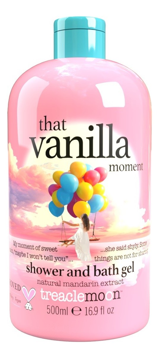 Żel pod prysznic i płyn do kąpieli that vanilla moment