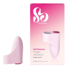 Finger stimulator wibrator na palec pink