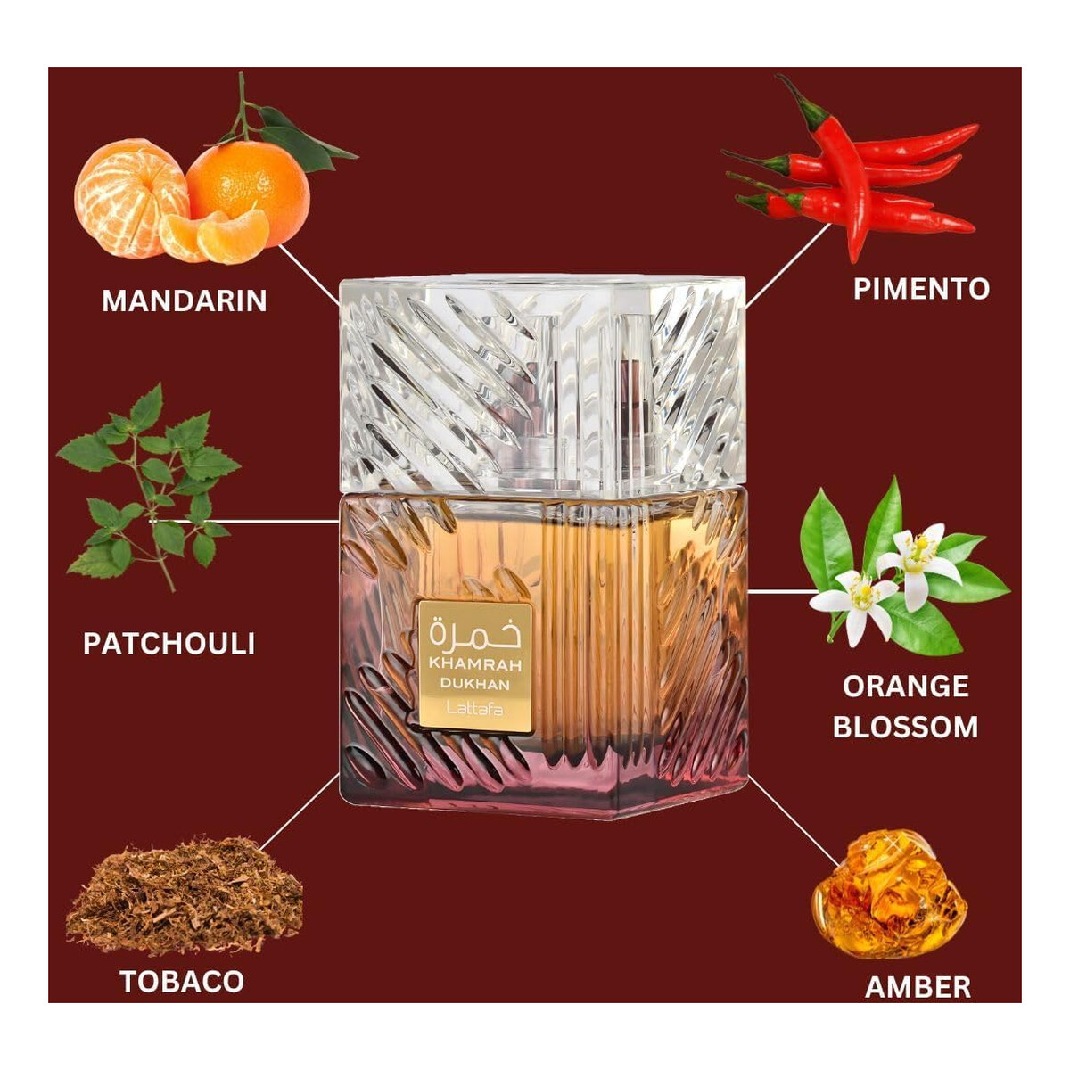 Lattafa Khamrah Dukhan Woda perfumowana spray 100ml