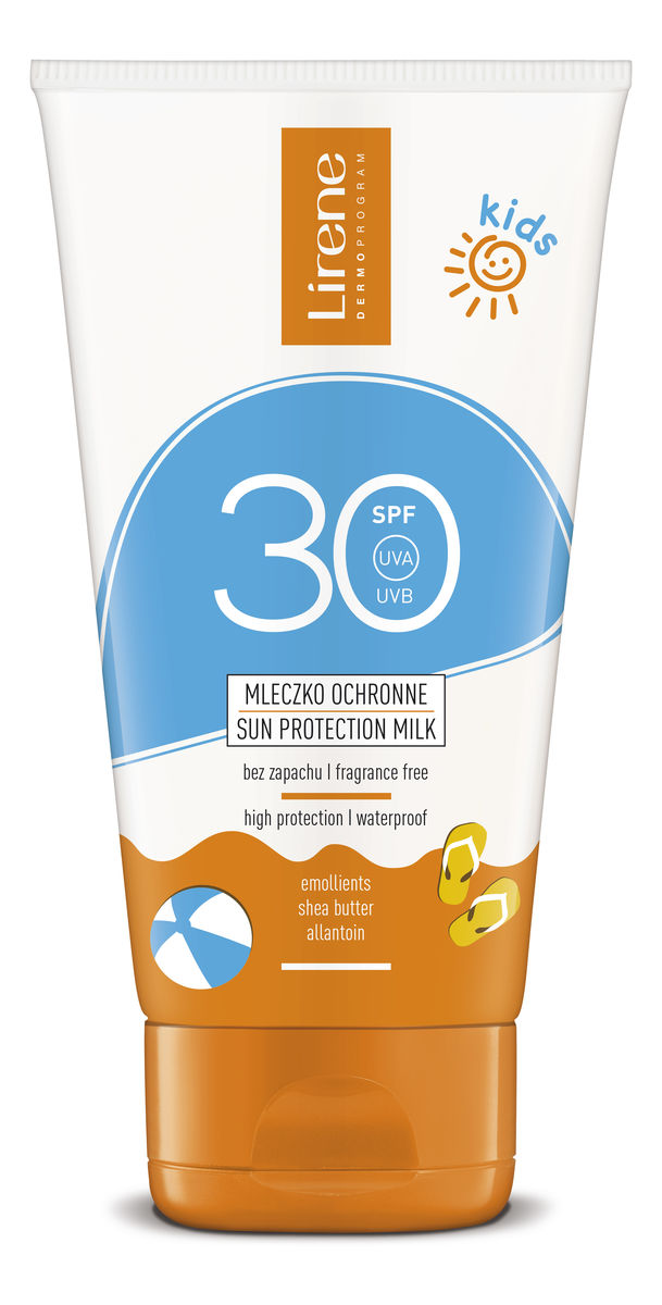 Mleczko ochronne dla dzieci spf30