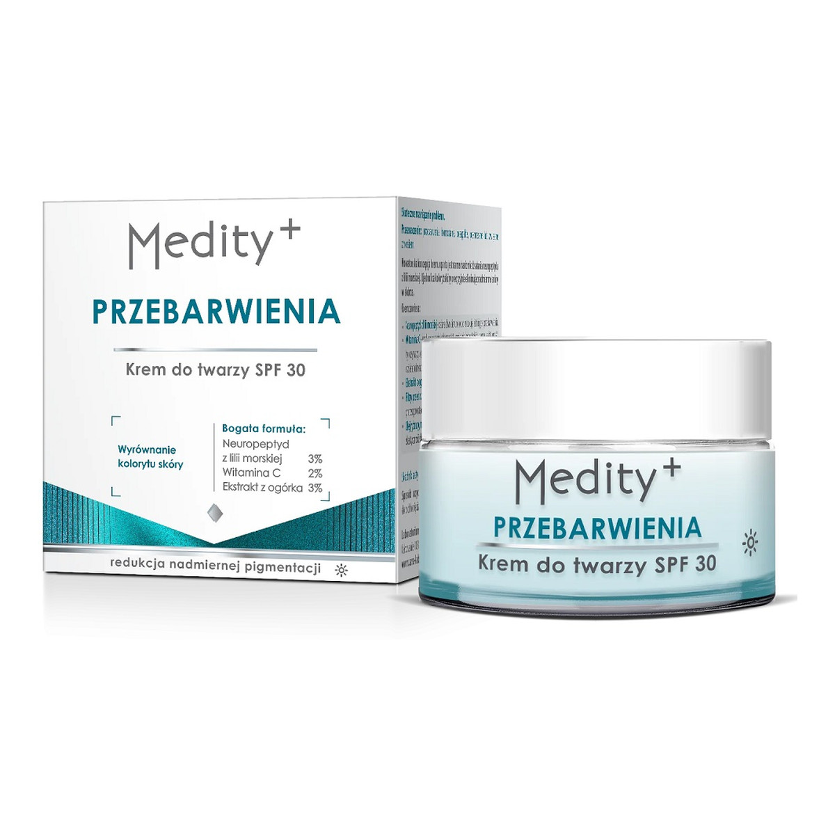 Medity+ Przebarwienia Krem do twarzy na dzień spf30 50ml