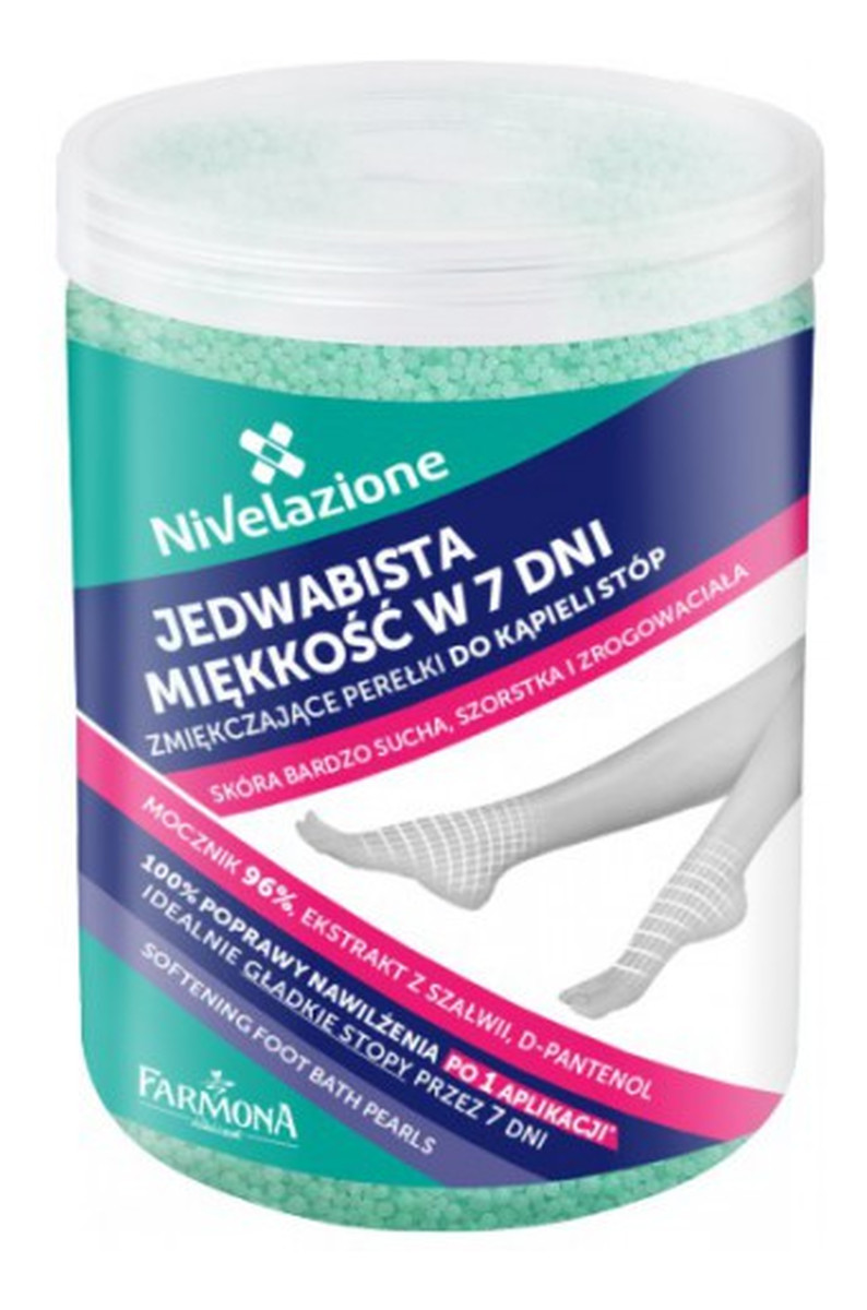 Perełki do kąpieli stóp zmiękczające