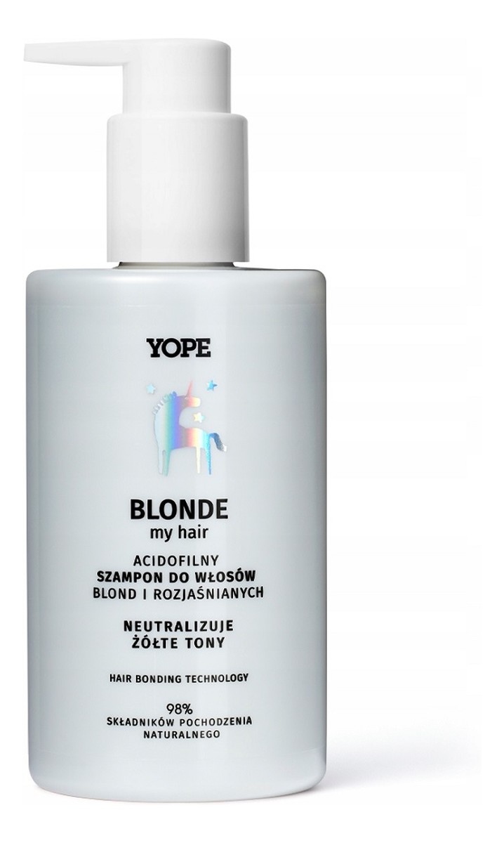 Blonde my hair acidofilny szampon do włosów blond i rozjaśnianych