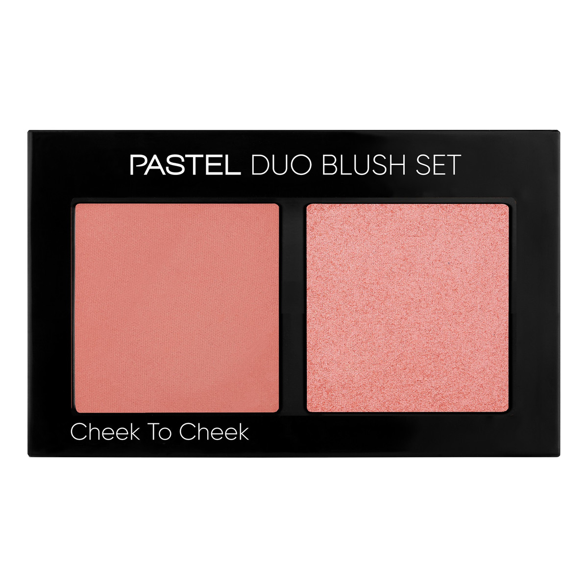 Pastel Duo blush set paletka róży do policzków nr 1-cheek to cheek 1szt