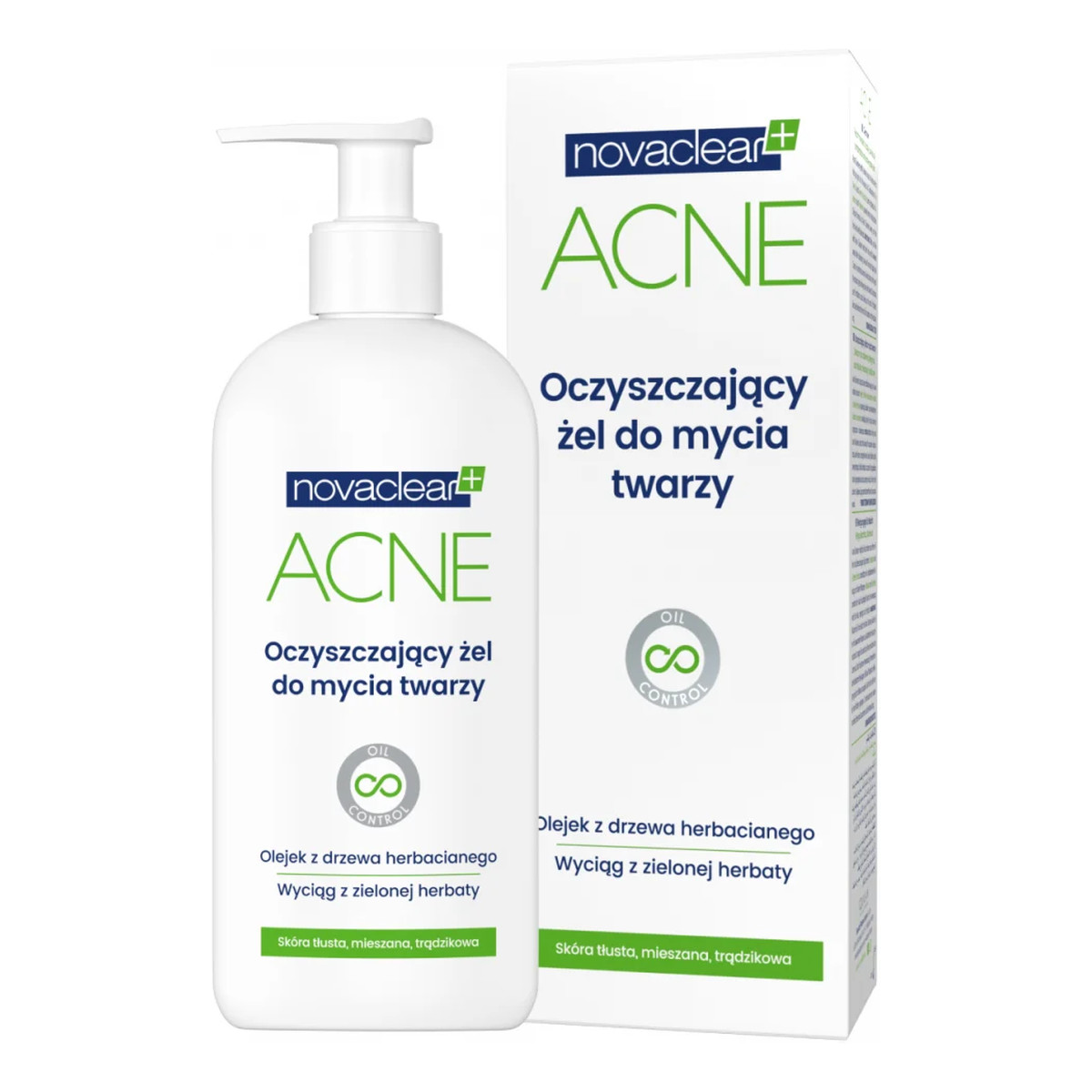 Novaclear Acne Oczyszczający żel do mycia twarzy 150ml