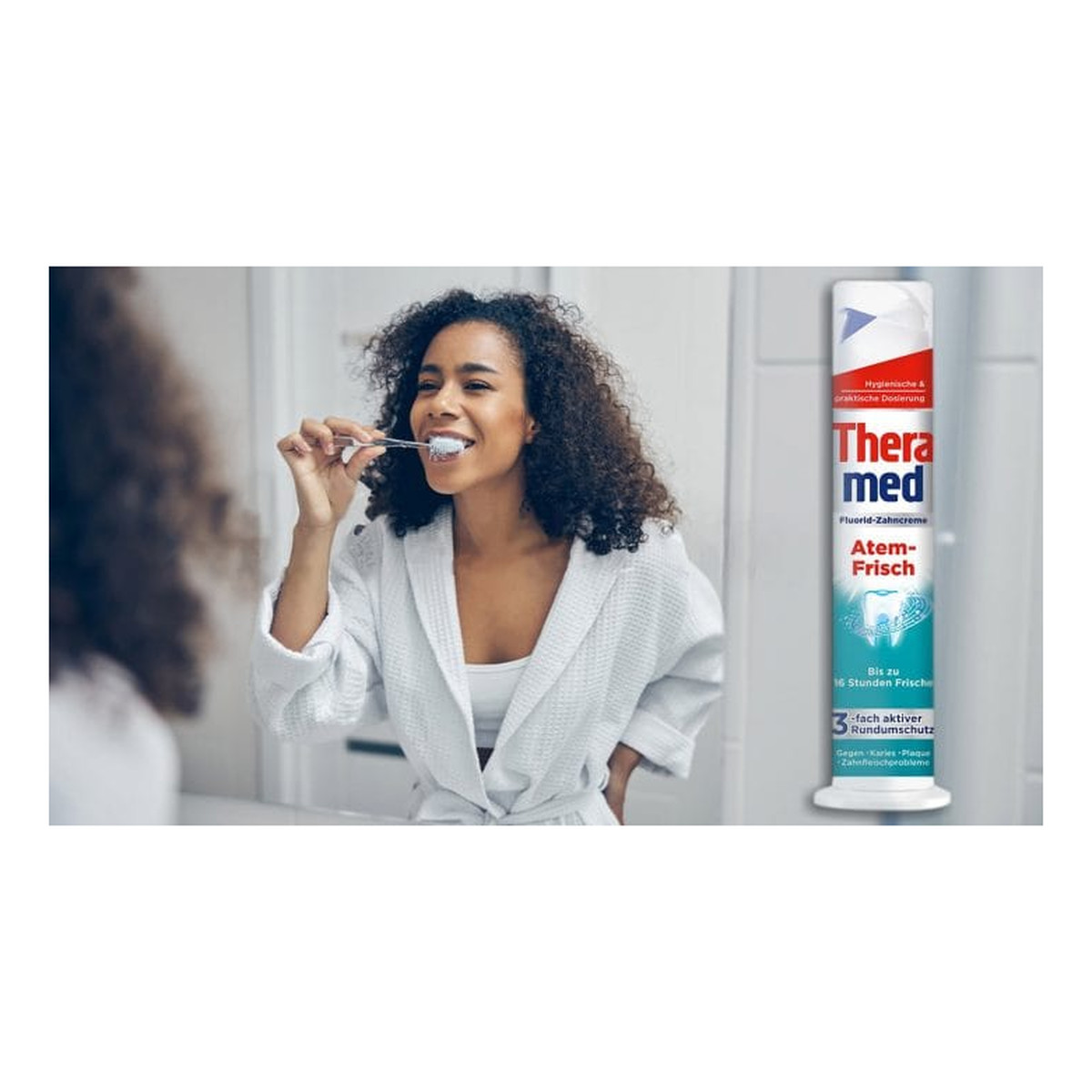 Theramed Atem - Frisch Pasta do zębów pompka 100ml