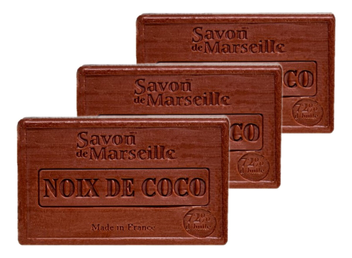 Mydło marsylskie kokos 3x100g
