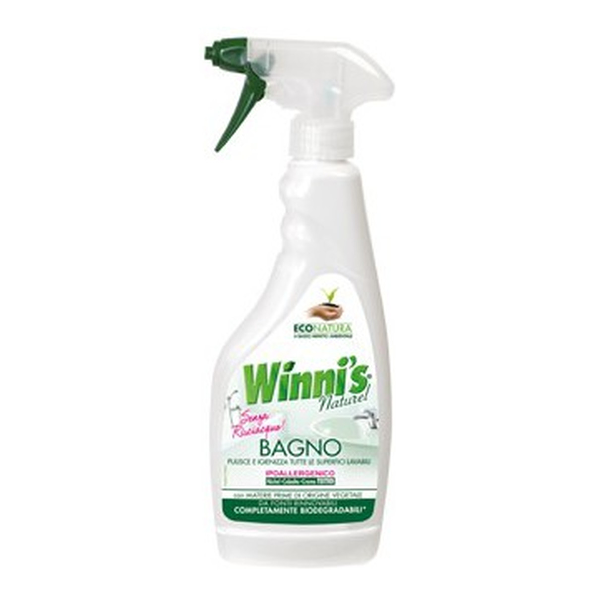 Winni's Płyn do mycia łazienek BAGNO, czyści sanitariaty 500ml