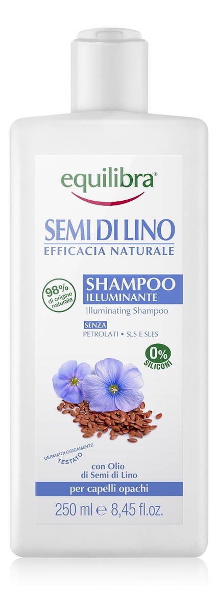 Illuminate shampoo rozświetlający szampon do włosów z siemieniem lnianym