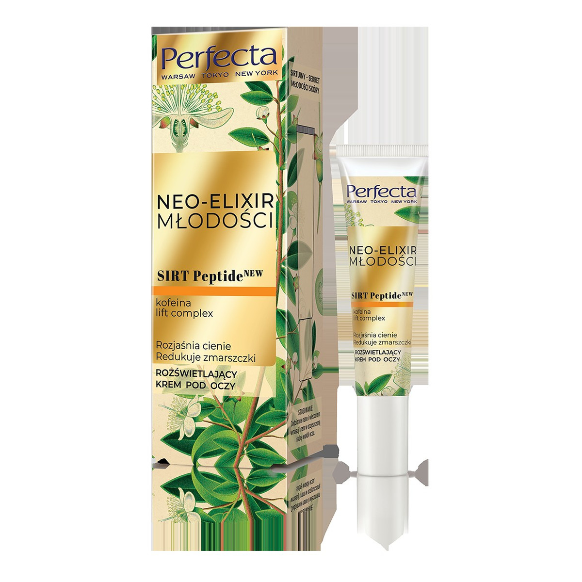 Perfecta Neo-Elixir Młodości Krem rozświetlający pod oczy 15ml