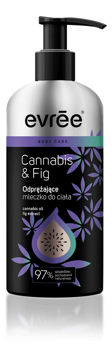 odprężające mleczko do ciała Cannabis & Fig