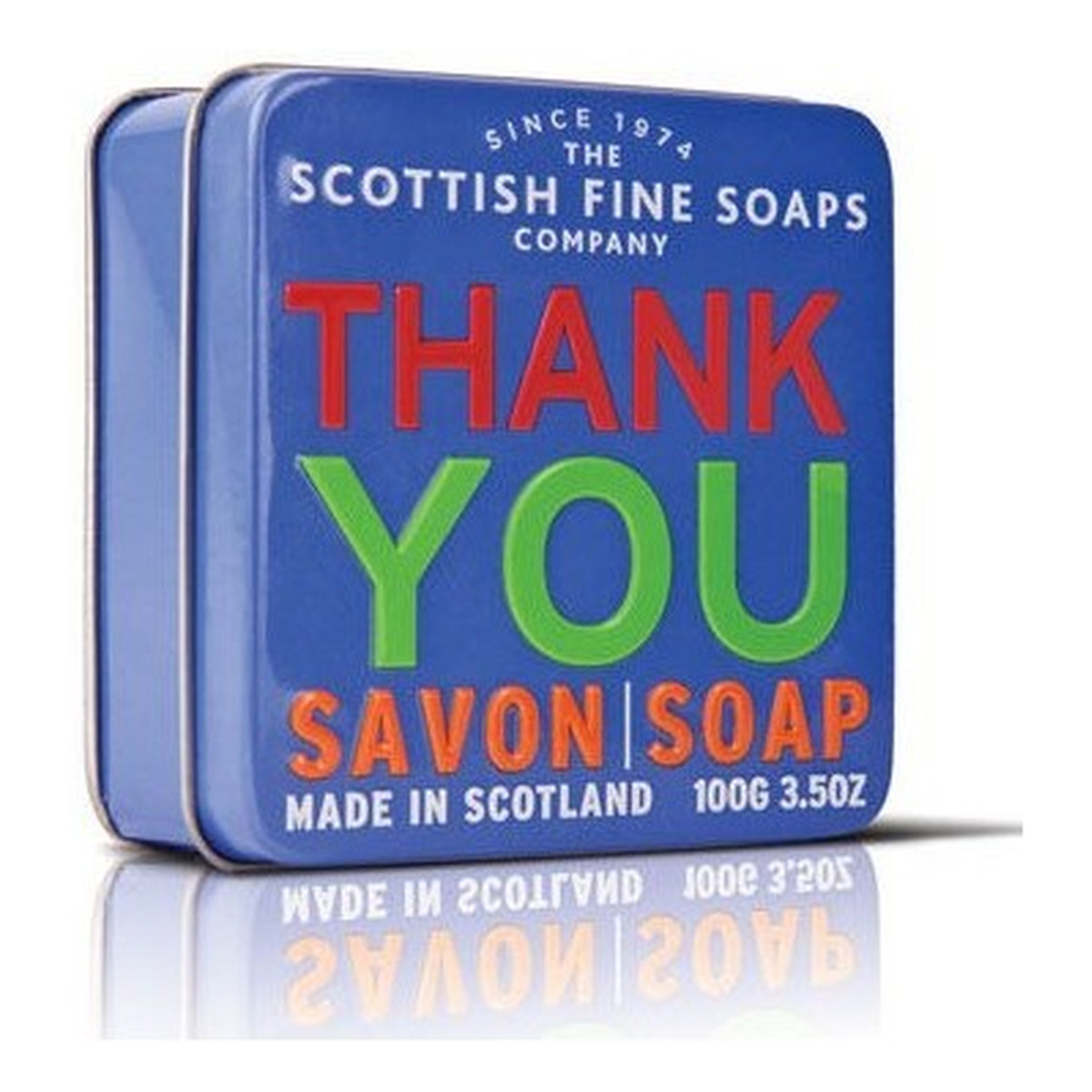 The Scottish Fine Soaps Thank You Soap In A Tin Mydło w puszce 100g