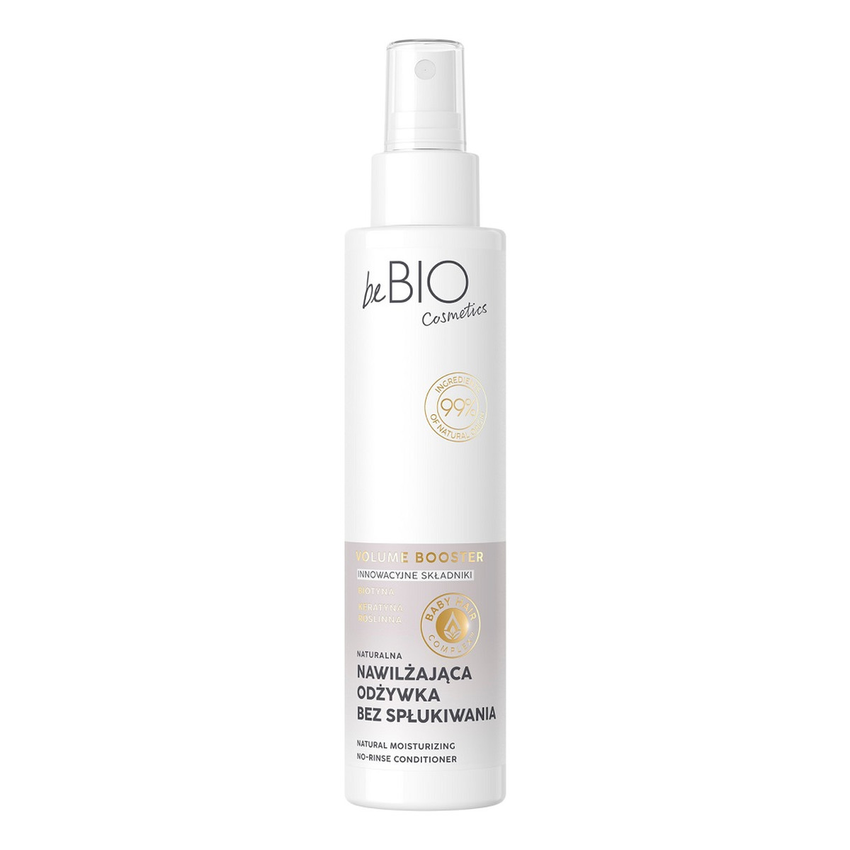 Be Bio Ewa Chodakowska Baby hair complex naturalna nawilżająca odżywka bez spłukiwania 150ml