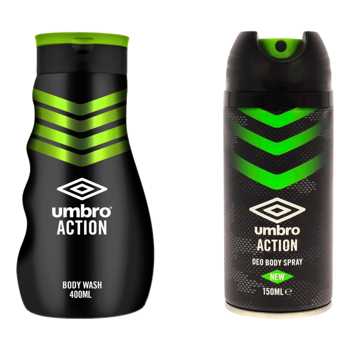 Umbro Action Dezodorant 150ml + Żel pod prysznic 400ml