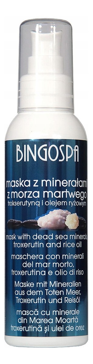 Maska do twarzy z minerałami Morza Martwego