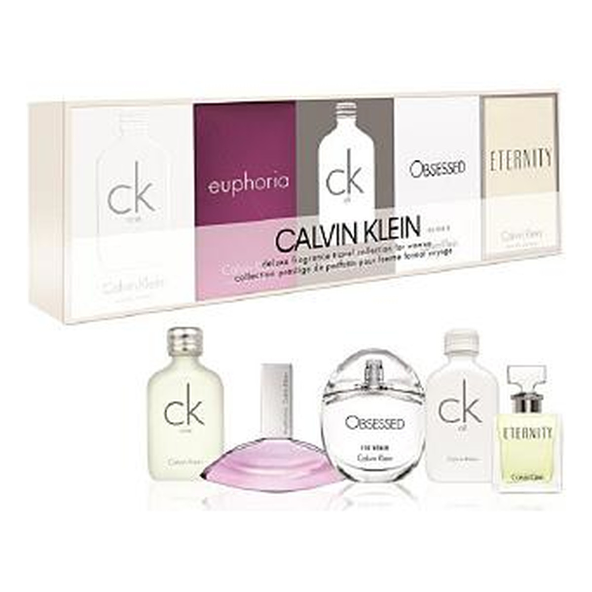 Calvin Klein Travel Collection zestaw perfum