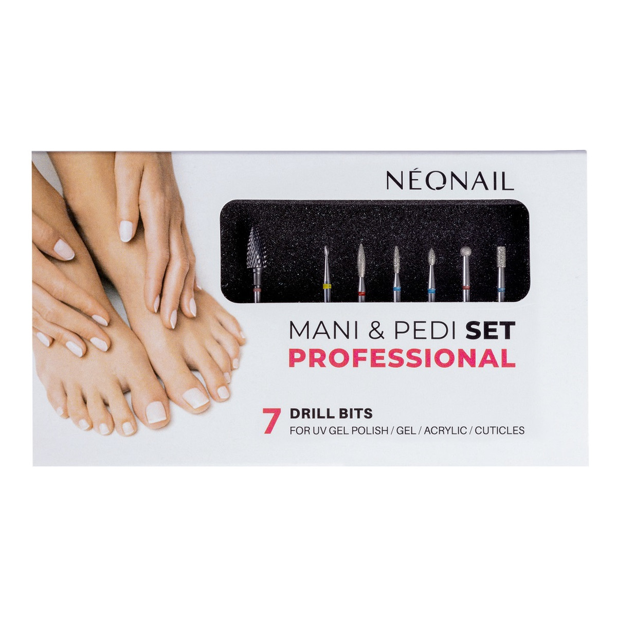 NeoNail Professional Zestaw frezów 7szt.