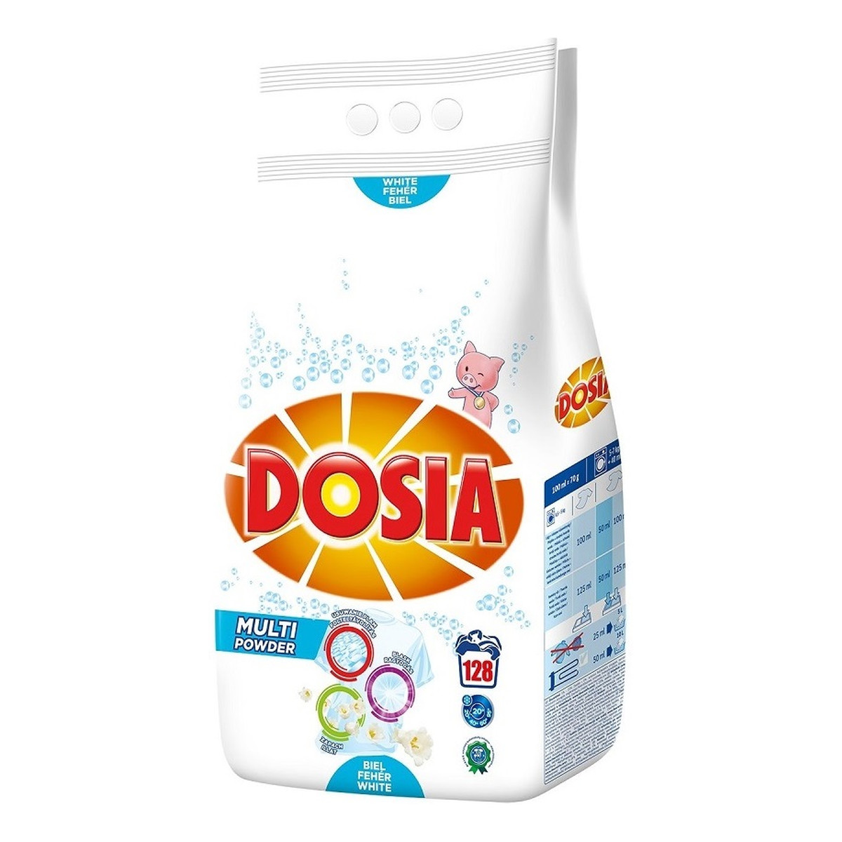 Dosia Multi powder proszek do prania tkanin białych 9000g