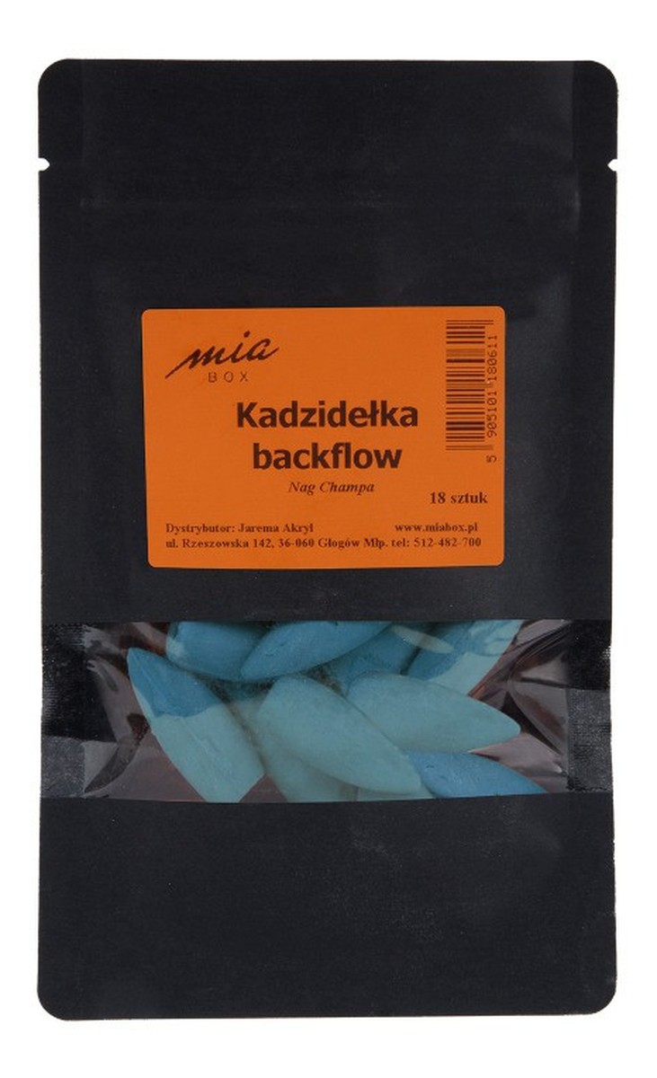 Kadzidełka Stożkowe Backflow - Nag Champa 18szt