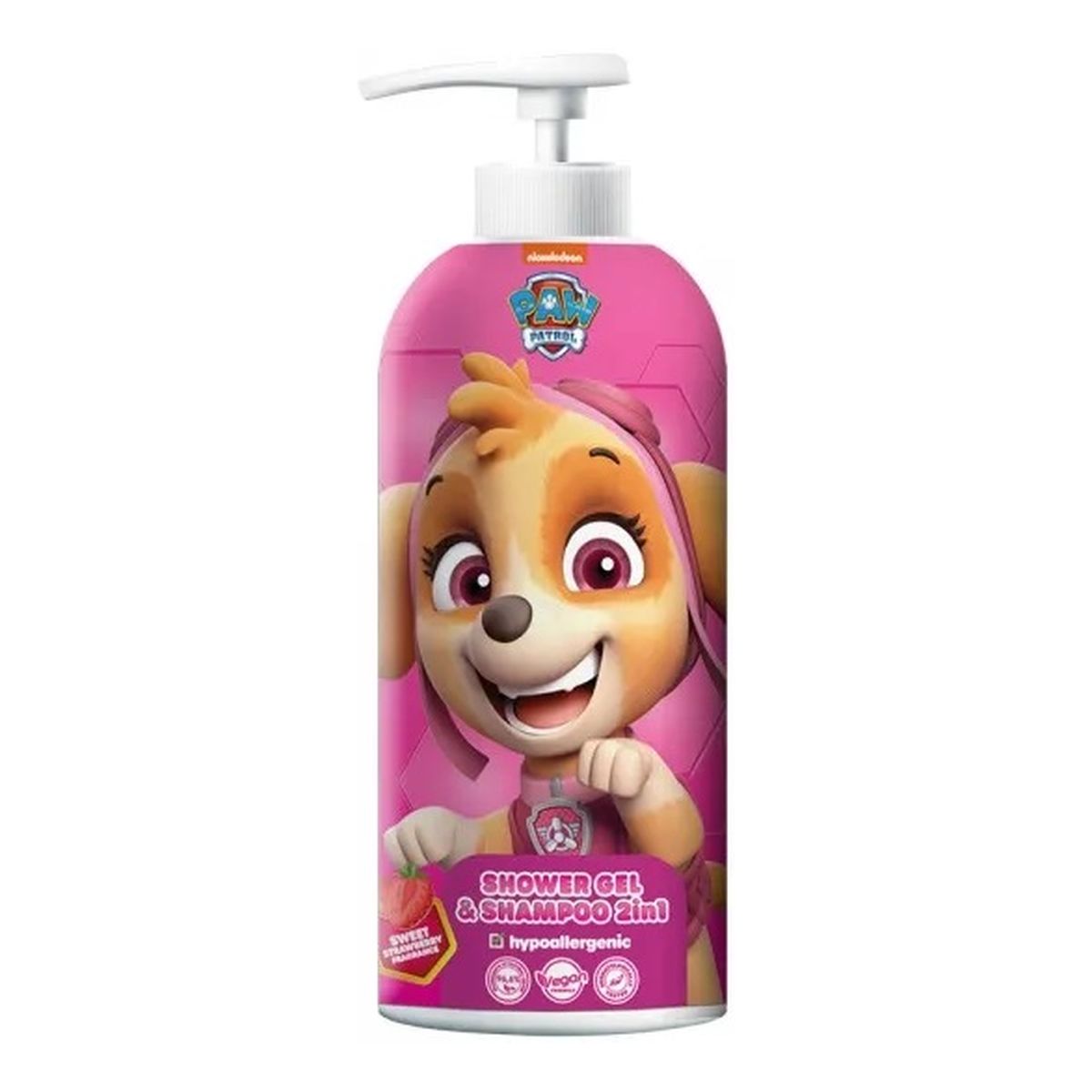 Paw Patrol Skye Żel pod prysznic i szampon 2w1 truskawka 1000ml