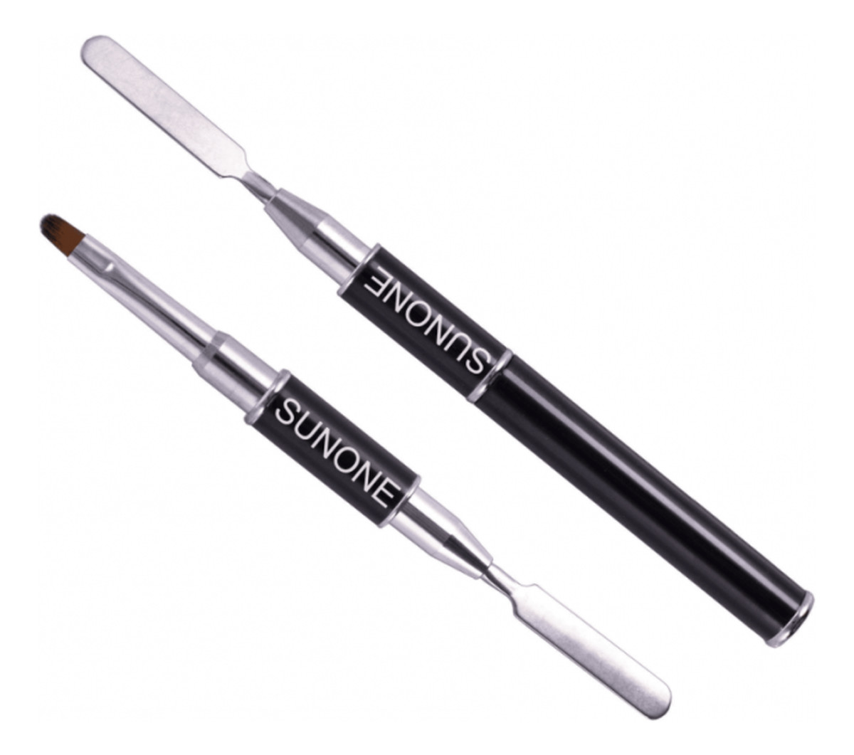 Pędzelek i szpatułka do żelu 2w1