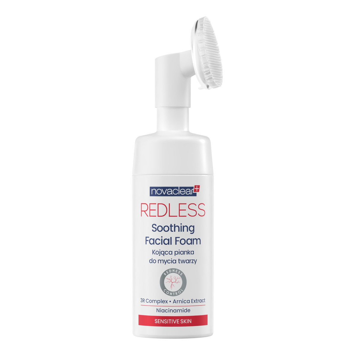 Novaclear Redless Kojąca pianka do mycia twarzy 100ml