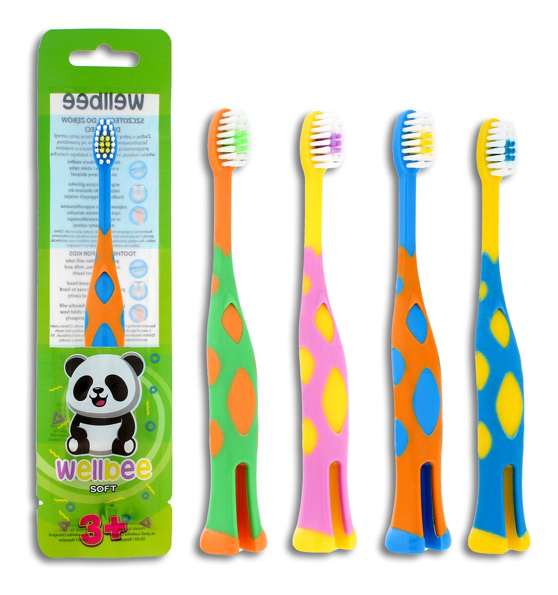 Szczoteczka dla dzieci (3+) Travel Soft - mix kolorów