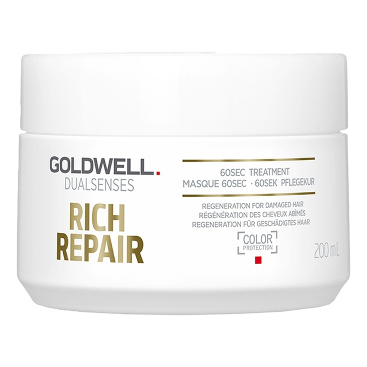 Goldwell Dualsenses Rich Repair 60 Sec Treatment Maska Do Włosów Zniszczonych 200ml
